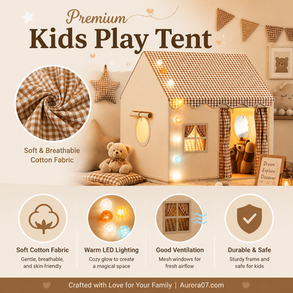 🏰 Children's Play Tent Castle– encourages imaginative play ✨🧸