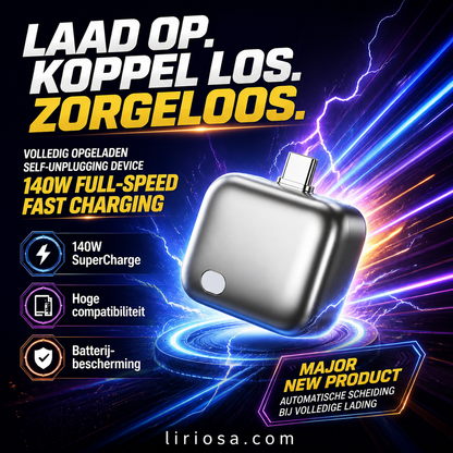Slimme stroomonderbreker met volledige batterijlading