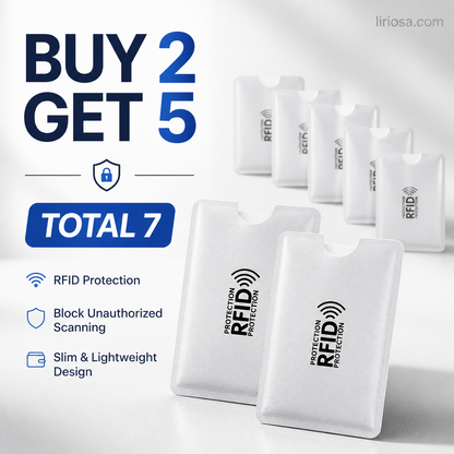 🔥50K+ VERKOCHT | 1 kopen 2 gratis🔒RFID Blokkerende Kaarthoesjes, Bescherm Tegen Kaartdiefstal💳