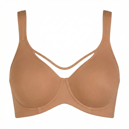💕 Last Day Special Price £12.99! 💐Women's Elegant Sheer Full Coverage Plus Size Bra