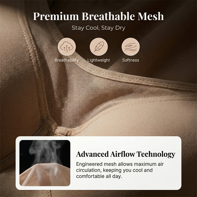 💕 Last Day Special Price £12.99! 💐Women's Elegant Sheer Full Coverage Plus Size Bra
