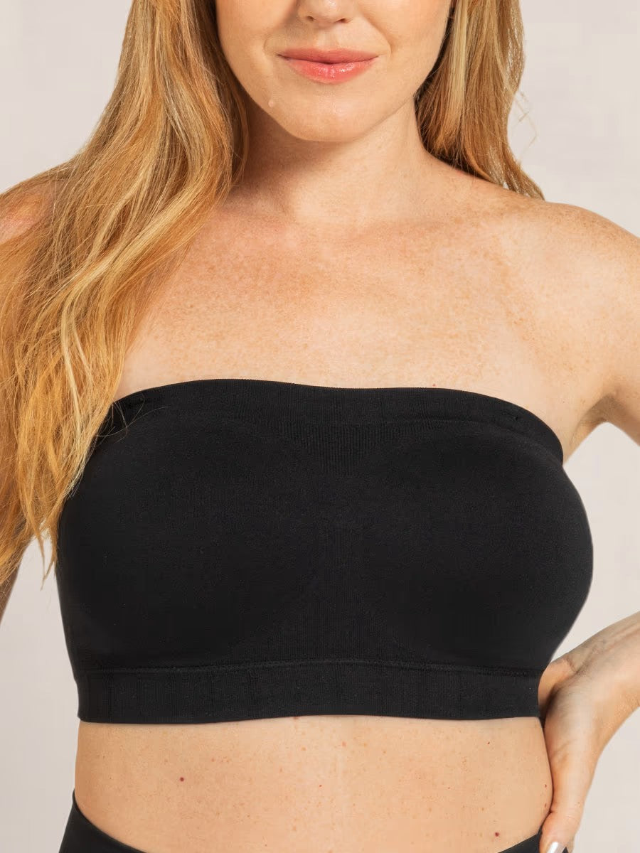 🔥Aurelle™ No-Slip Convertible Bandeau – 3-Way Wear, Wire-Free & Trusted by 50K+ Women👙🇬🇧1