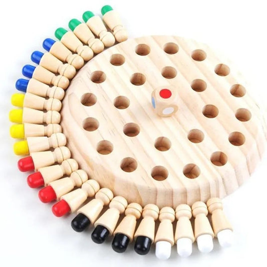 Gifts For Children🎁Wooden Memory Match Stick Chess