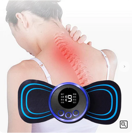 🔥 50% korting – Draagbare massager met 8 standen & LCD-scherm: pijnverlichting overal, onzichtbaar onder je kleding! 💆‍♀️⚡