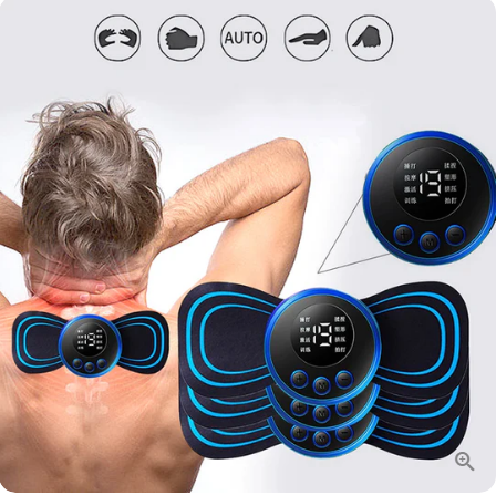 🔥 50% korting – Draagbare massager met 8 standen & LCD-scherm: pijnverlichting overal, onzichtbaar onder je kleding! 💆‍♀️⚡