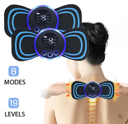 🔥 50% korting – Draagbare massager met 8 standen & LCD-scherm: pijnverlichting overal, onzichtbaar onder je kleding! 💆‍♀️⚡