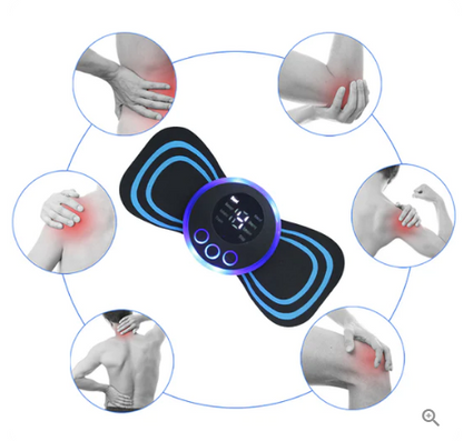 🔥 50% korting – Draagbare massager met 8 standen & LCD-scherm: pijnverlichting overal, onzichtbaar onder je kleding! 💆‍♀️⚡