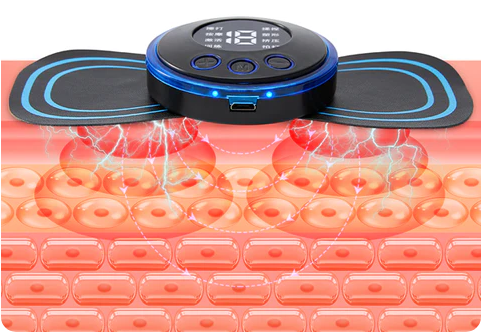 🔥 50% korting – Draagbare massager met 8 standen & LCD-scherm: pijnverlichting overal, onzichtbaar onder je kleding! 💆‍♀️⚡