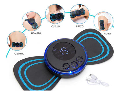 🔥 50% korting – Draagbare massager met 8 standen & LCD-scherm: pijnverlichting overal, onzichtbaar onder je kleding! 💆‍♀️⚡