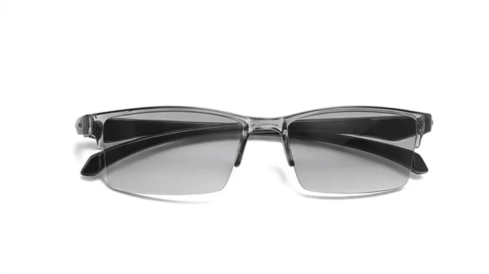 Titanium Multifocale Leesbrillen - Fotochromatisch Progressief Dubbel Licht Blauwlichtfilter