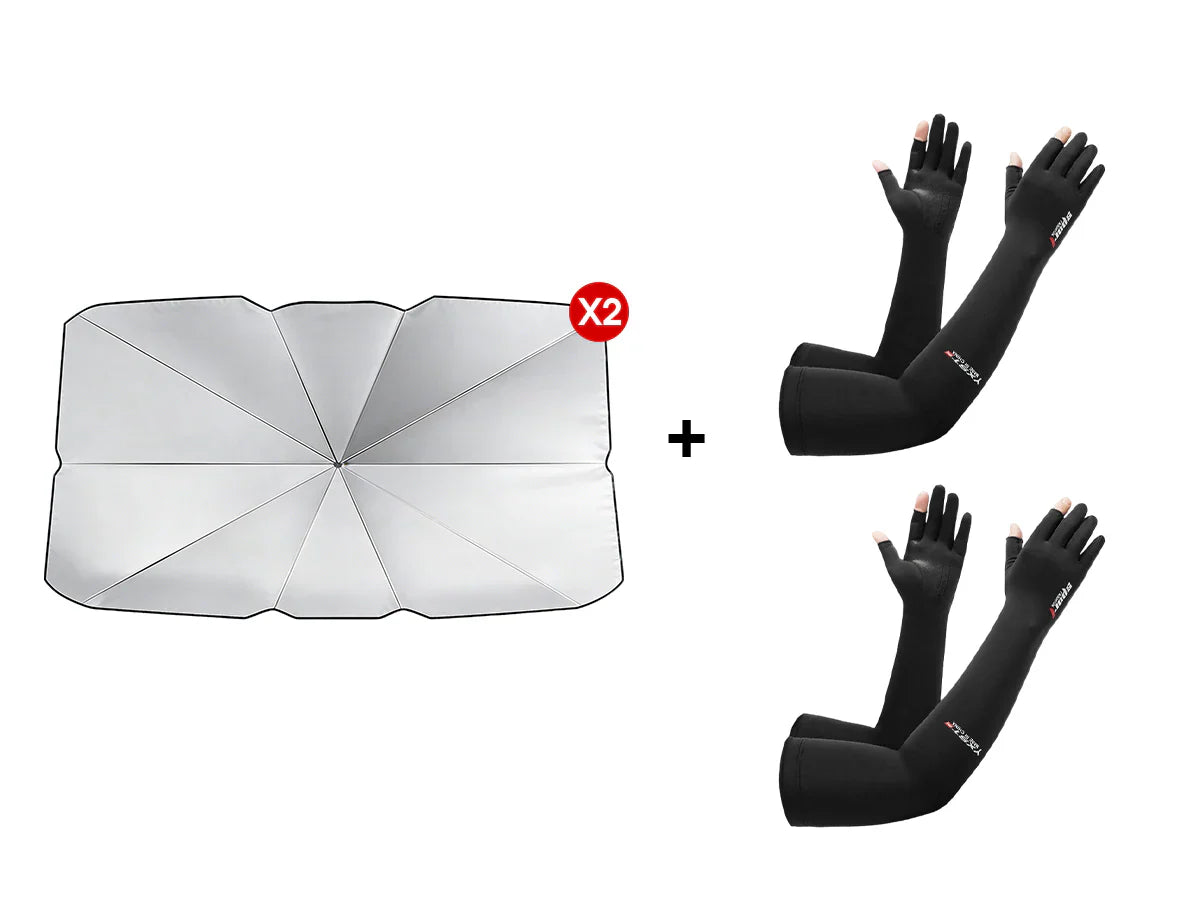 🔥Last Day 50% OFF - 2026 Upgraded Car Windshield Sun Shade Umbrella