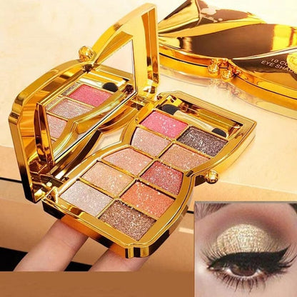 🔥Hot Sale - 50% off🔥✨10 Colors Glitter Shimmer Eyes Shadow Pallet