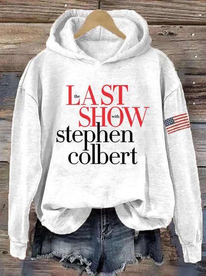 🔥Buy 3 Get 15% Off🔥Retro Last Show Print Hoodie