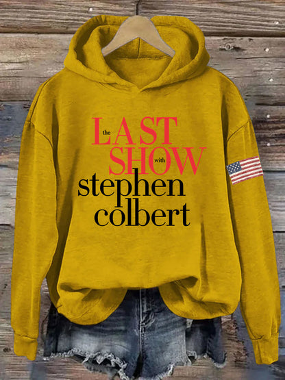 🔥Buy 3 Get 15% Off🔥Retro Last Show Print Hoodie