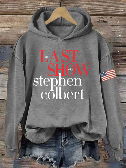🔥Buy 3 Get 15% Off🔥Retro Last Show Print Hoodie