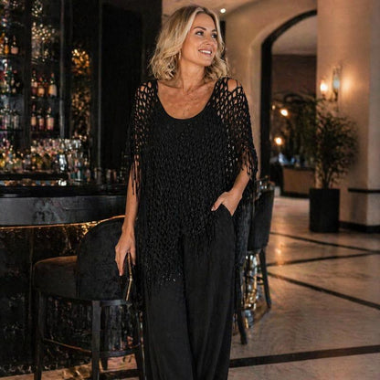 🏆 Last Day Special Price 💲12.99! 💐Summer Metallic Crochet Cover-Up – Lightweight, Flowy & Effortlessly Stylish summer outfit