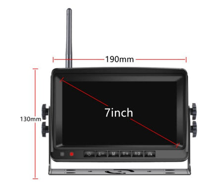 🔥Hot Sale ＆ 50％ Off🔥7-Inch HD Wireless Backup Camera System
