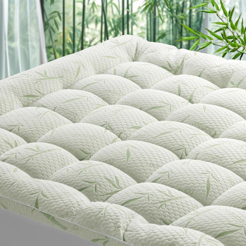 🔥Hete aanbieding 50% korting🔥Ondersteunende en warme dikke bedmatrasbeschermer