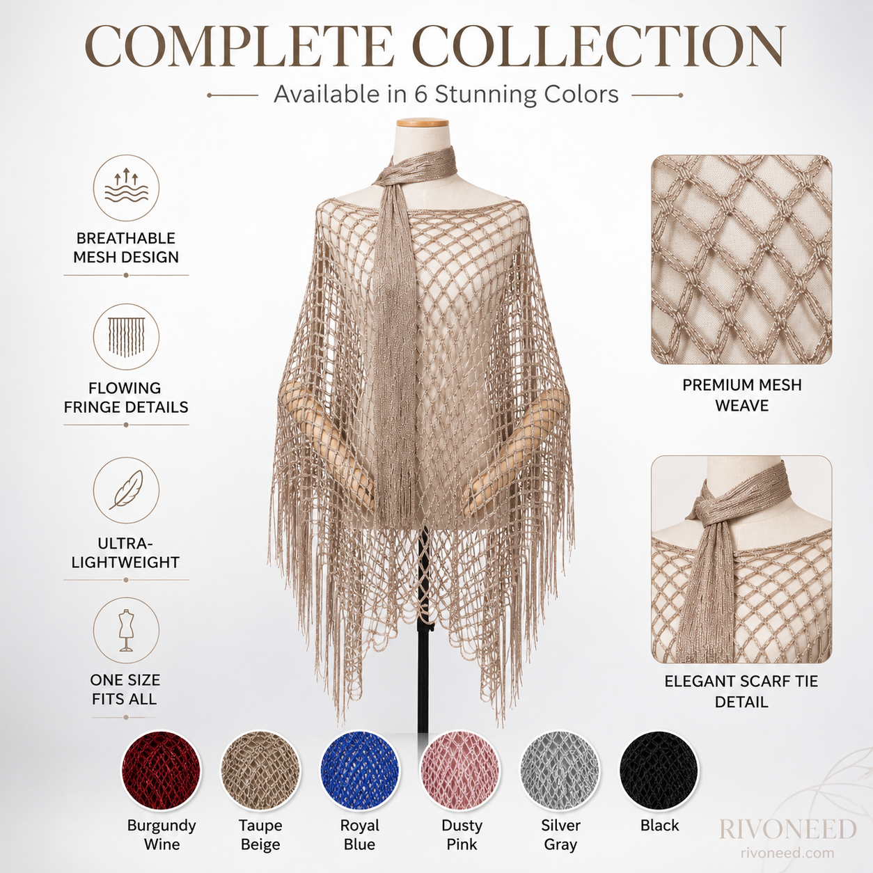 🏆 Last Day Special Price 💲12.99! 💐Summer Metallic Crochet Cover-Up – Lightweight, Flowy & Effortlessly Stylish summer outfit