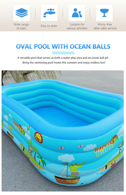 🎉Summer Sale 50% off:🌊 Children's Inflatable Pool