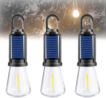 Zonne-energie tentverlichting, via USB oplaadbare LED-kampeerlantaarn