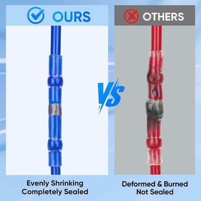 ⏳Time-Limited Special⏰Haisstronica Solder-Seal Wire Connectors - Waterproof heat-shrink connectors with a self-soldering function
