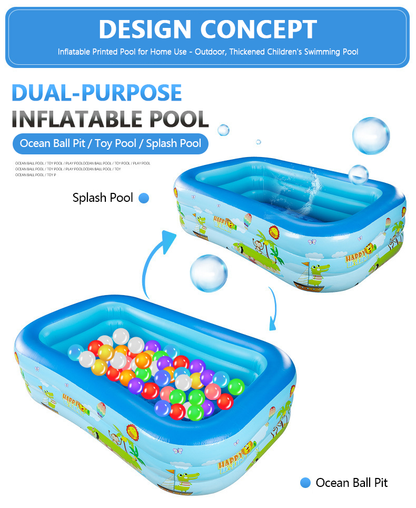 🎉Summer Sale 50% off:🌊 Children's Inflatable Pool