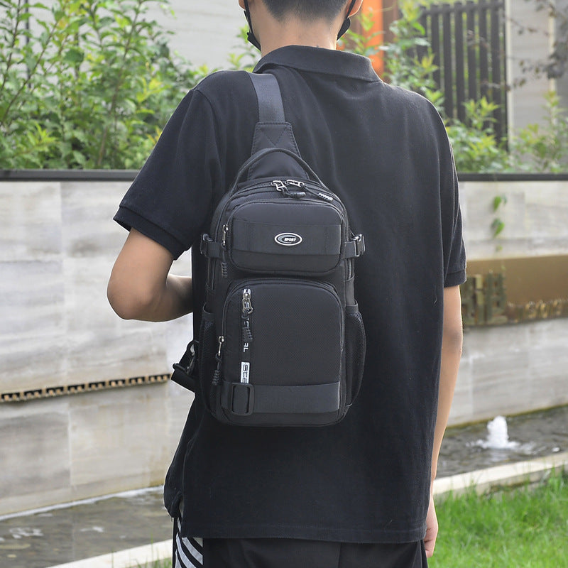 📢📢40% OFF !! ⏰2025 Adjustable Oxford Cloth Casual Chest Bag – Stylish & Durable ✨