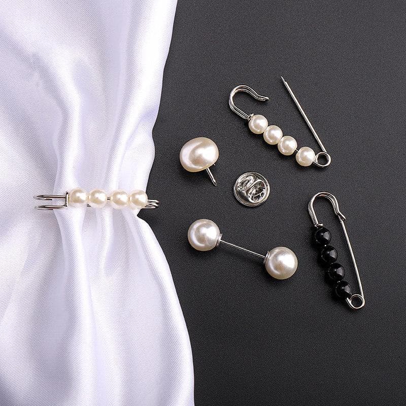 🧷Veiligheidsbroche met stras en parels
