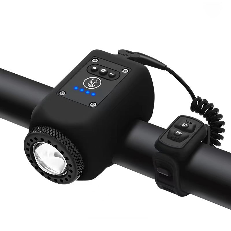 🚲 2-in-1 Fietsbel & Licht: 110dB, Waterdicht, USB-Oplaadbaar - Veilig & Stijlvol Rijden!