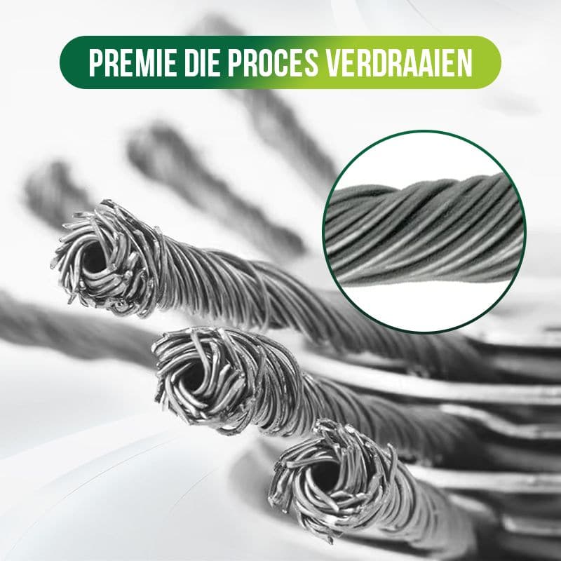 🍀50% KORTING!🟔🟔Vervangingskop voor draadtrimmer, grasmaaikop van staaldraad🌿