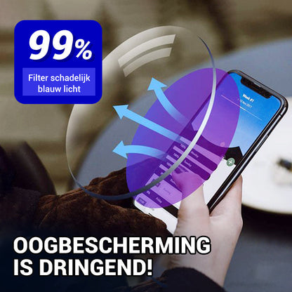 ⏰ Stijlvolle Blauwlicht Brillen – Vermindert Oogvermoeidheid, Lichtgewicht & Comfortabel voor Hele Dag Gebruik