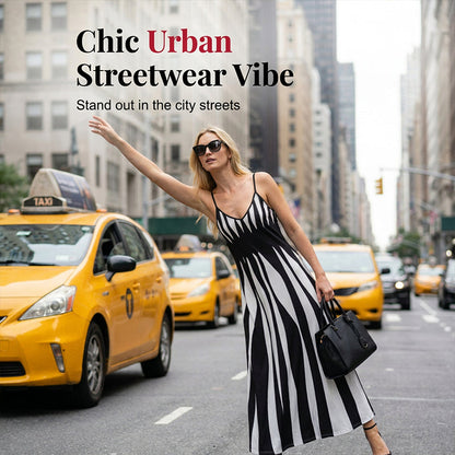 🔥Limited TimePromotion 50% OFF-LUNE Printed Maxi Cami Dress