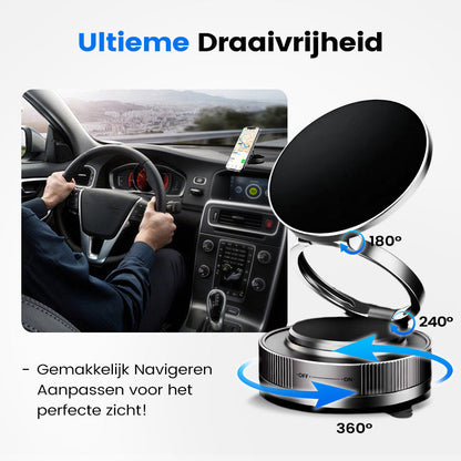 🔥Koop meer, bespaar meer🔄360° verstelbare vacuüm magnetische telefoonhouder📱🚗