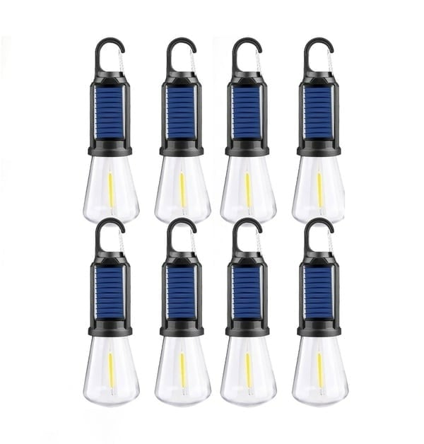 Zonne-energie tentverlichting, via USB oplaadbare LED-kampeerlantaarn