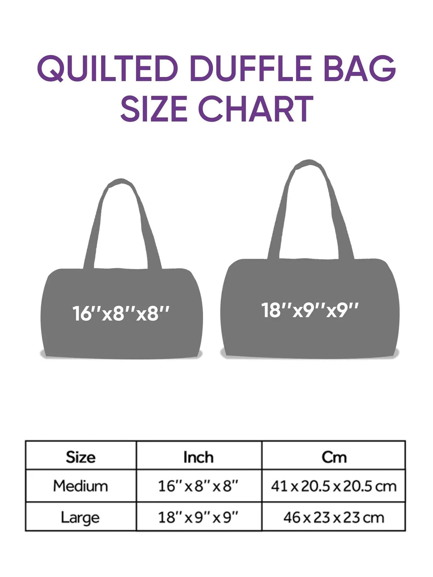 Adventure Lane Quilted Duffle Bag