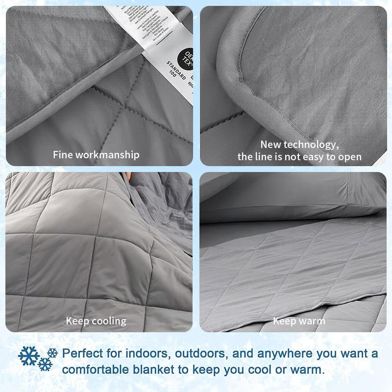 ❄️Hot Summer Sale 50% Off🧊Breathable Printed Washable Summer Cooling Comforter💤