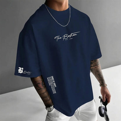 🔥👕 57% OFF Urban Cotton Blend Tee – From Day to Night Comfort Only £15.99