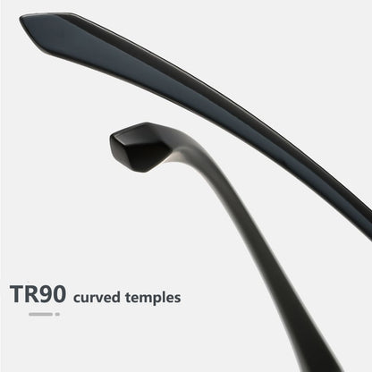 Titanium Multifocale Leesbrillen - Fotochromatisch Progressief Dubbel Licht Blauwlichtfilter