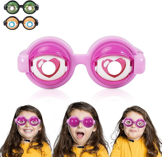 👀 Gekke Knipperbril met Trekkoord｜🎉 Grappige Partybril voor Verkleedfeestjes en Foto’s