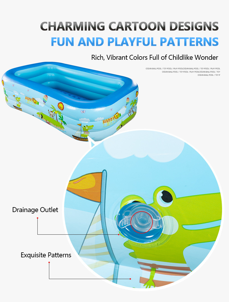 🎉Summer Sale 50% off:🌊 Children's Inflatable Pool