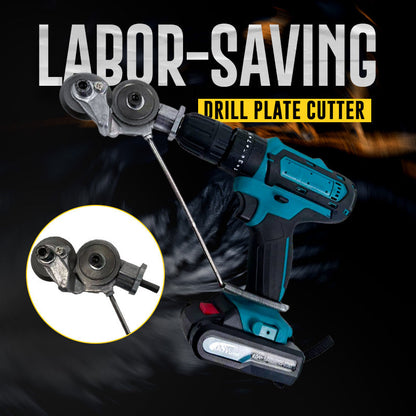 🔩 53% OFF NOW! ⚙️ Electric Drill Plate Cutter – Precise & light metal gear cutter – Attaches to any drill, cuts sheet metal without burrs – safe for DIY or workshop use ✂️✨