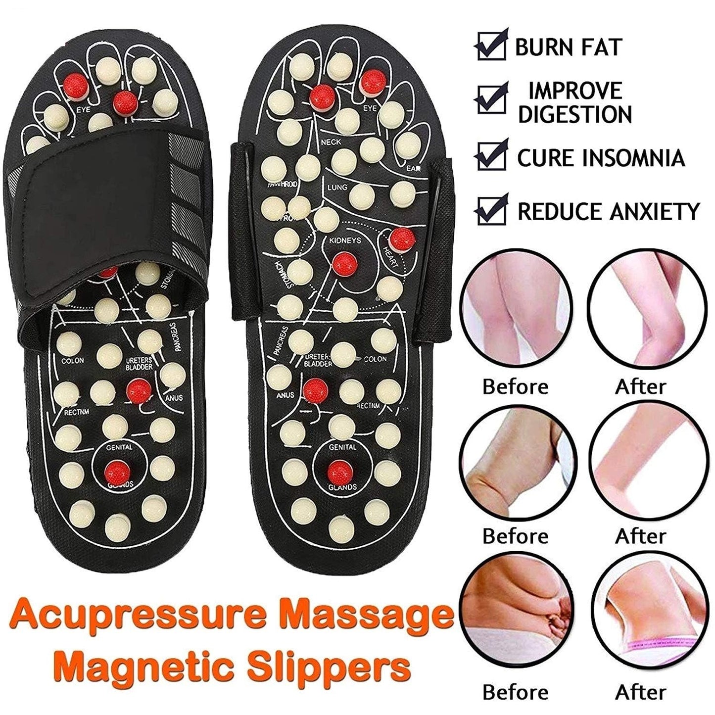 🔥New arrival 50% OFF!🔥Acupressure and Magnetic Therapy Slippers