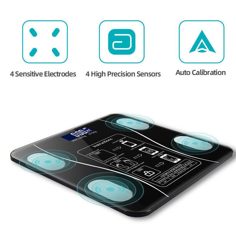 ⏳LAST DAY SALE 60% OFF🔥Smart BMI Digital Wireless Weight Scales with LCD Display