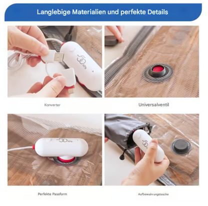 🎁2026 Nieuw binnen 50% KORTING🔥6-delig USB elektrische vacuümpakket – Besparing van ruimte, reizen met weinig bagage!