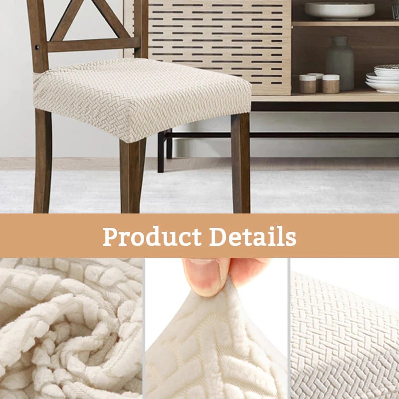 🎅🔥 Waterproof Jacquard Chair Covers! Durable, Stylish & Easy-Clean 🪑✨