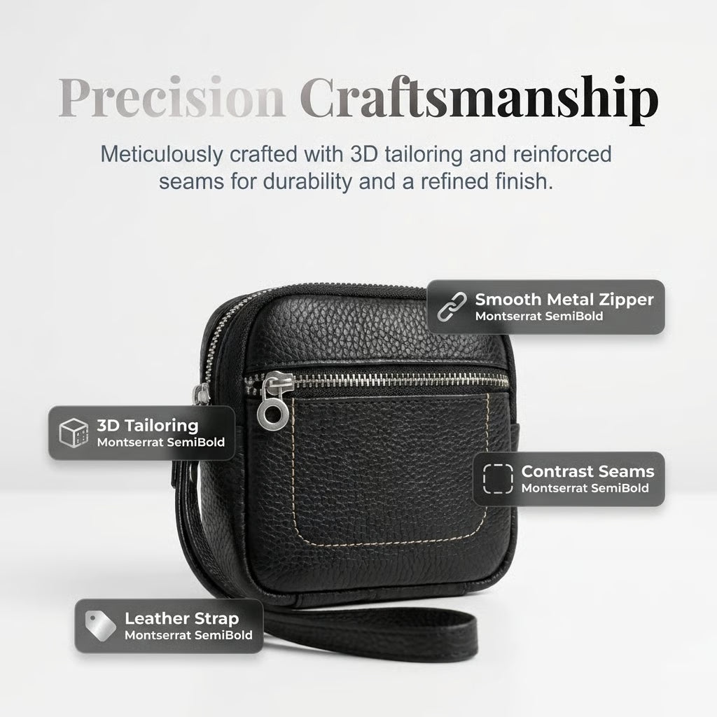 🎉This Week's Special Sales - 60% OFF✨Minimalist Mini Coin Purse with Wrist Strap