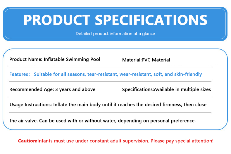 🎉Summer Sale 50% off:🌊 Children's Inflatable Pool