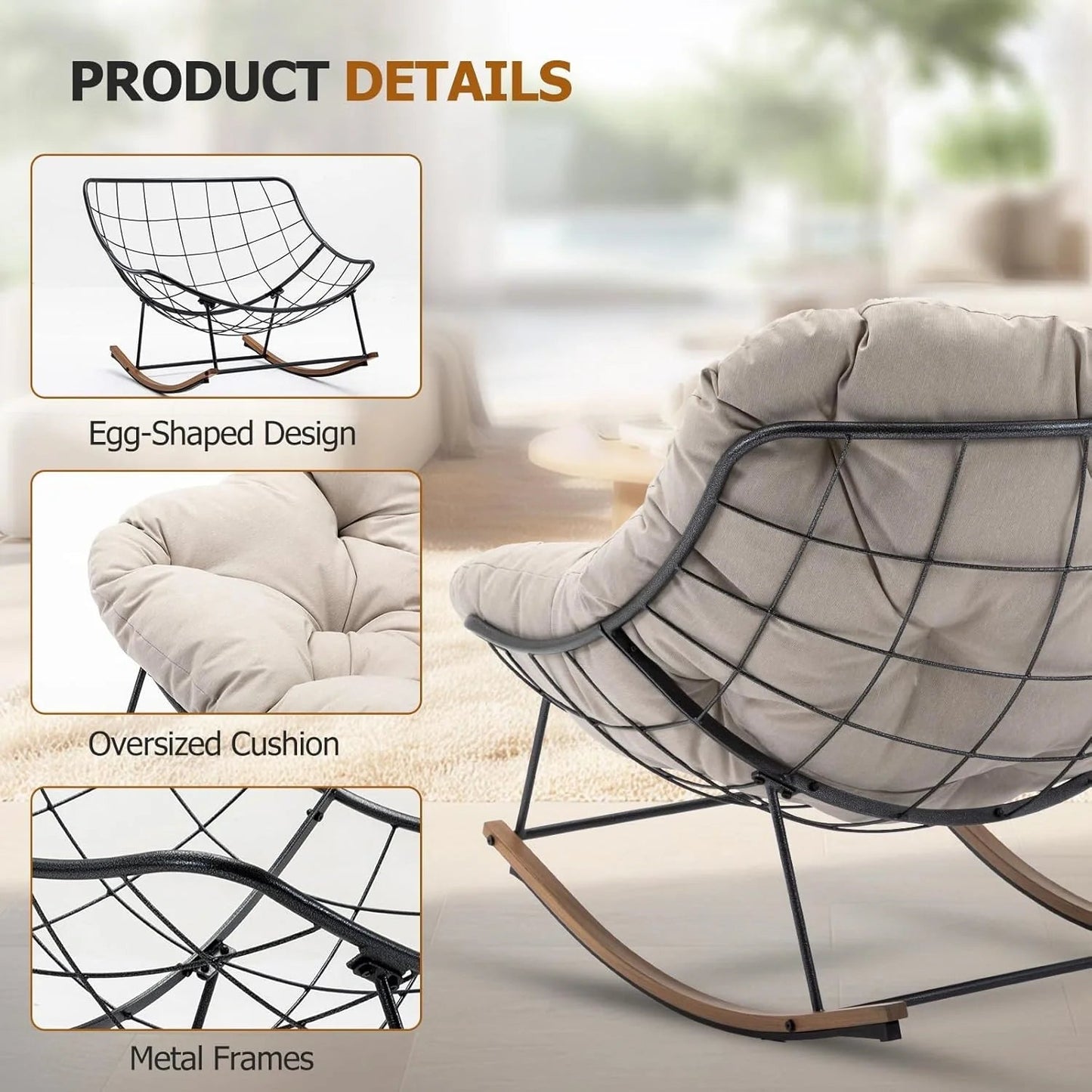 Outdoor Rocking Chair