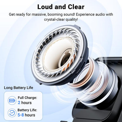 💎 5-IN-1 WIRELESS SPEAKER STAND! 💎 Induction Audio, Phone Holder & Ambient Light